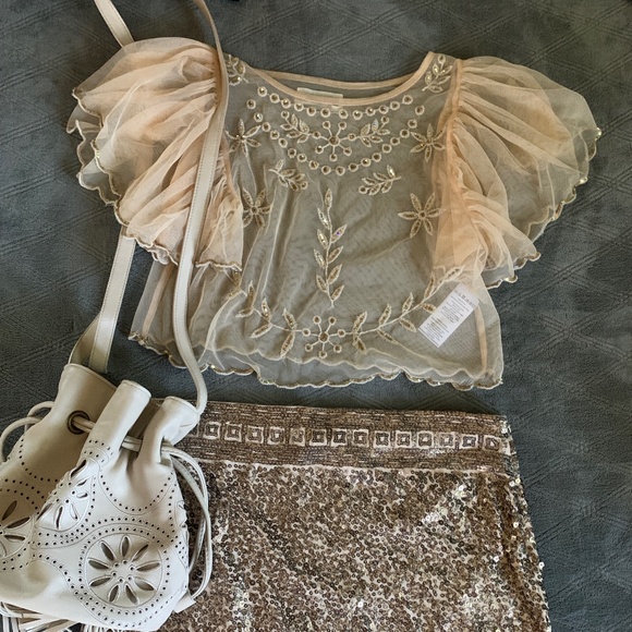 Urban outfitters festival embellished top - Picture 2 of 3